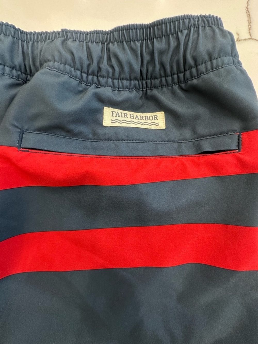 Fair Harbor Men's XXXL “The Anchor” Swim Trunks - Breezeblock liner EUC - Picture 3 of 12